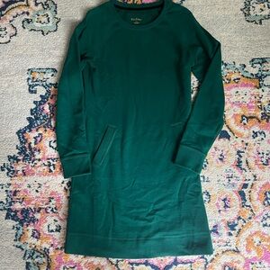 Green Long Sleeve Dress